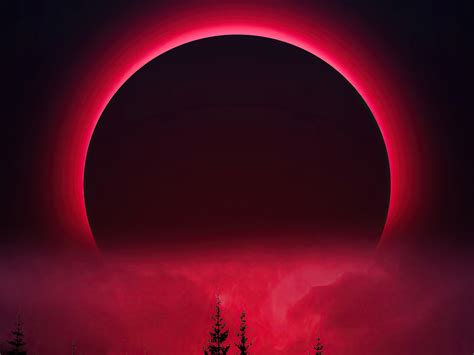 Red Eclipse Wallpapers - Top Free Red Eclipse Backgrounds - WallpaperAccess