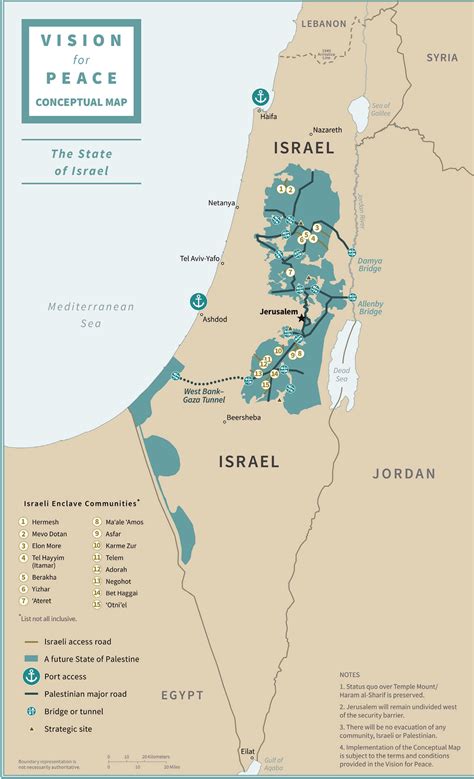 REVEALED: Trump's 'deal of the century' map for a future Palestine ...