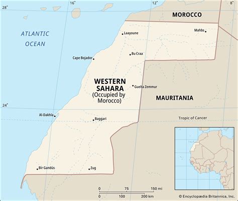 Western Sahara | Facts, History, Conflict, Map, & Population | Britannica