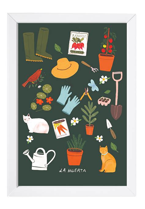 La Huerta Art Print – Holalola