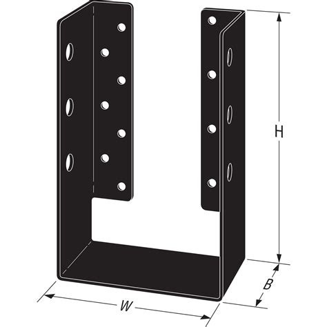 Simpson Strong-Tie APHH610 Outdoor Accents - With Required Fasteners ...