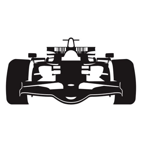 Indy Car Silhouette - Car Only