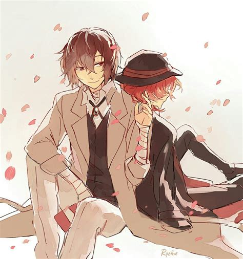 Osamu Dazai x Nakahara Chuuya Stray Dogs Anime, Bongou Stray Dogs, Neko ...