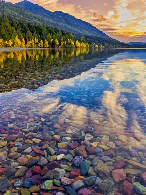 Expose Nature: Lake McDonald, Montana [OC] (3008x4016)