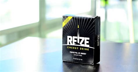 What I Drink At Work: Reize Energy Drink Review