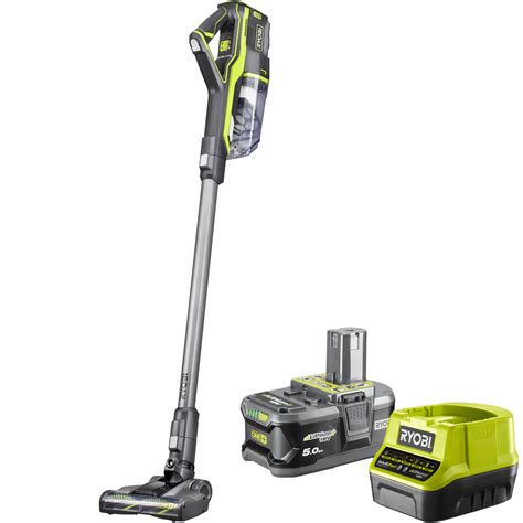 Ryobi One+ 18V 5.0Ah Brushless Stick Vacuum Kit - Bunnings Australia