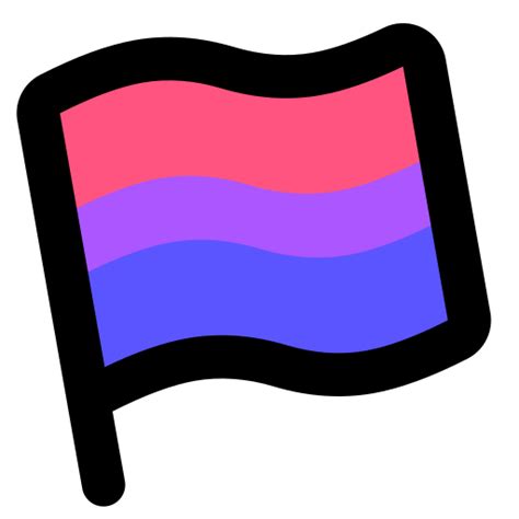 Bisexual Flag Icons, Symbols, Emblems Free PNG