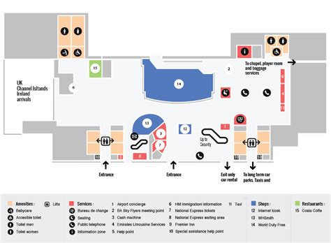 Gatwick Airport Terminal Maps