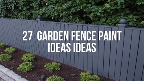 What Color Fence Paint Makes the Garden Look Bigger?