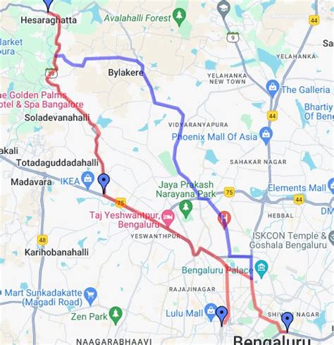 Bangalore To Doddaballapur Route Map - Winter Olympic 2024