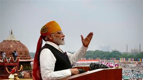 At 89 Minutes, PM Modi’s 10th Independence Day Speech at Red Fort 4th ...