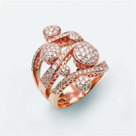 Ponte Vecchio Ring Rose Gold And Diamond | Sparkle jewelry, Fantasy ...