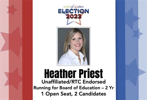 Election 2023: Meet the Candidate — Heather Priest (U), RTC Endorsed ...