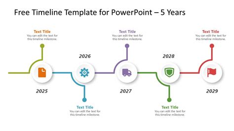 Free Timeline Template for PowerPoint & Presentation Slides & Google Slides