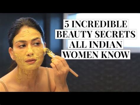 5 Incredible Beauty Secrets All Indian Women Know - The Uma Show