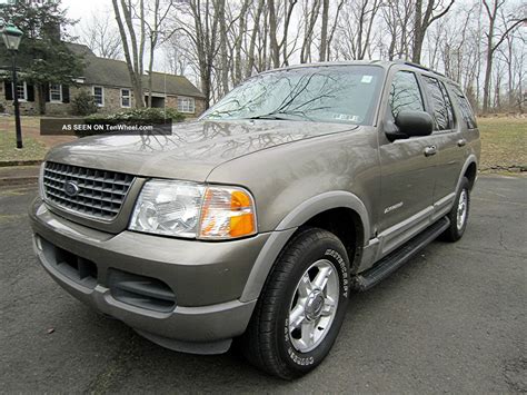 2002 Ford Explorer Xlt Sport Utility 4 - Door 4. 0l.