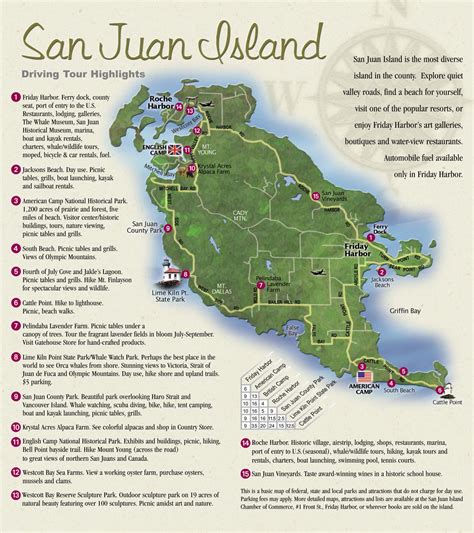 San Juan Islands Washington Map - Maps For You