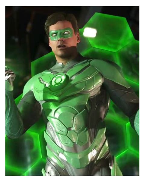 Green Lantern Injustice 2 Jacket | Gaming Outfit - Hjackets