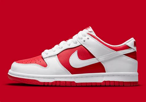 Nike Dunk Low White University Red DD1391-600 | SneakerNews.com