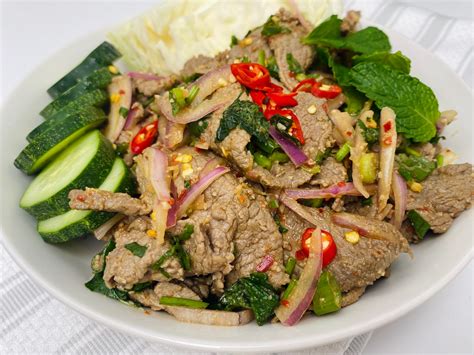 Thai Beef Salad (Beef Laab) – Ideas In My Kitchen