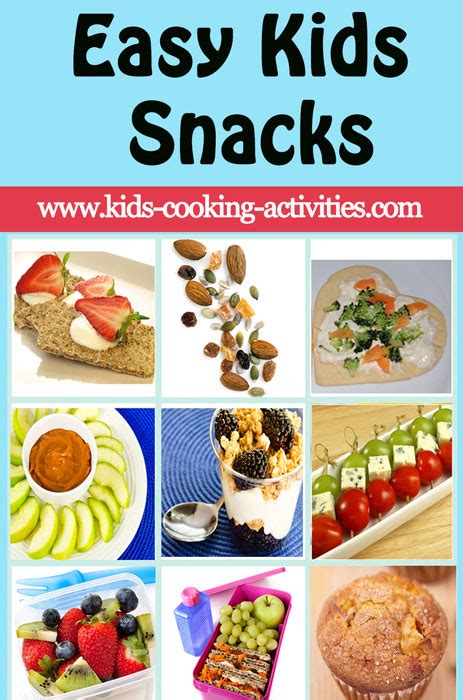 Kids Healthy Snacks.