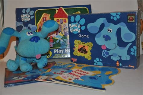 Vintage Blue's Clues Lot Board Game Plush Toy Play - Etsy Singapore