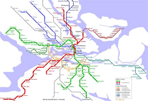 Pendeltåg la carte de Stockholm - une Carte de pendeltåg la carte de ...