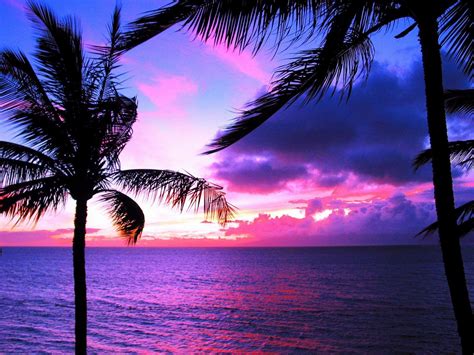 Dppicture: High Resolution Hawaii Beach Sunset Wallpaper