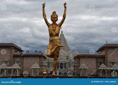 BAPS Swaminarayan Mandir in Robbinsville, New Jersey Editorial Stock ...