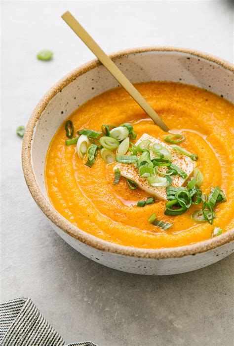 Carrot Miso Soup with ginger is an immune boosting, healthy and ...