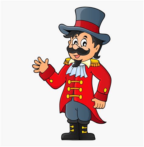 Circus Png Download - Ringmaster Clipart, Transparent Png - kindpng