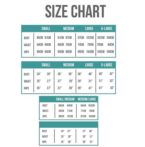 Shein Size Conversion Chart Kids