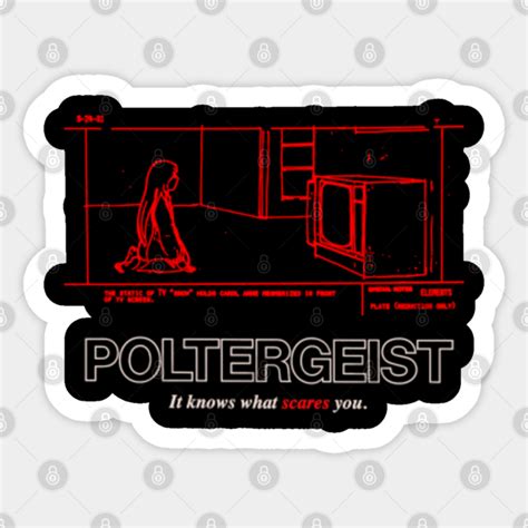 They're here (Poltergeist Storyboard Edition) - Poltergeist - Sticker ...