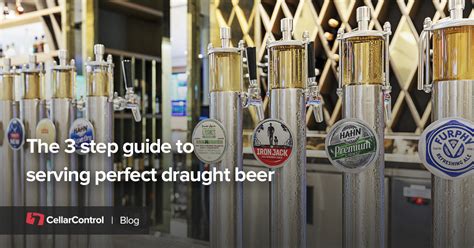 The 3 step guide to serving perfect draught beer – CellarControl