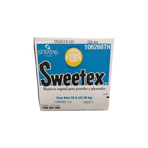 SWEETEX GOLDEN FLEX CAKE & ICING 50LB - South Holland Bakery Supply