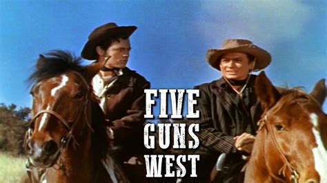 Five Guns West | FREE WESTERN MOVIE | Dorothy Malone | English | Full ...