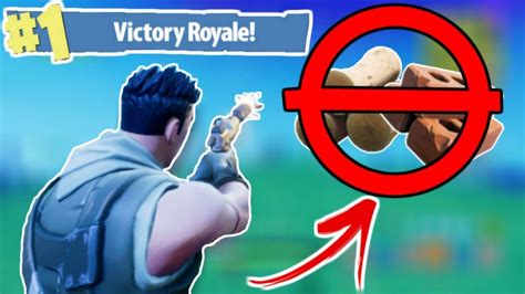 WINNING Fortnite WITHOUT BUILDING Challenge!? - YouTube