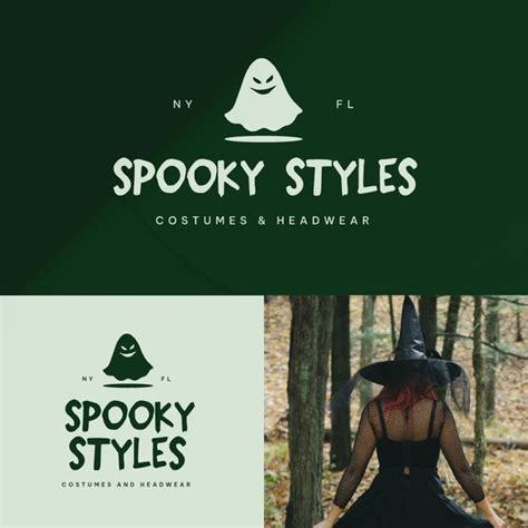 Spooky Styles - Spooky Logo Design Template — Customize it in Kittl