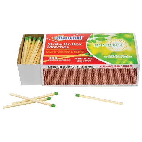 Matches - Kitchen Matches, 300-ct. Pack - Perfect for Fireplace, Wood ...