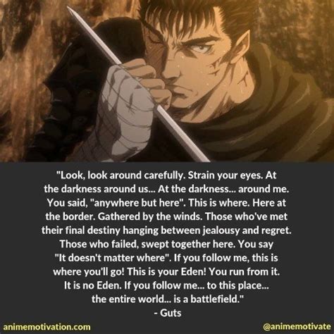 The 23 Best Guts Quotes From Berserk Fans Will Appreciate