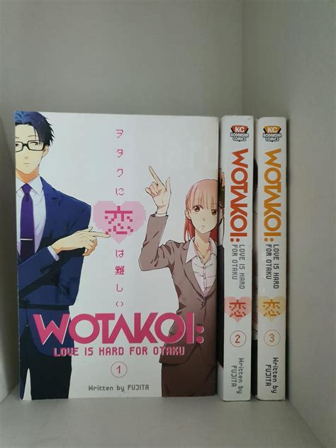 Wotakoi Love Is Hard For Otaku Manga Volumes 1-3, Hobbies & Toys, Books ...