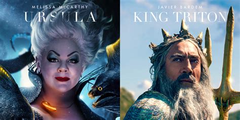 Melissa McCarthy’s Ursula & Javier Bardem’s King Triton Are Siblings In ...