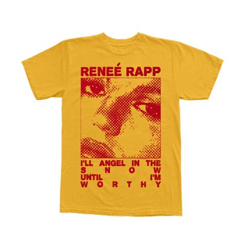 Worthy Gold T-Shirt - Reneé Rapp Official Store