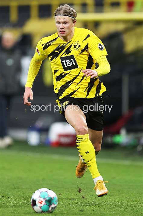 Erling Haaland Borussia Dortmund v Bundesliga 2021 Images | Football ...