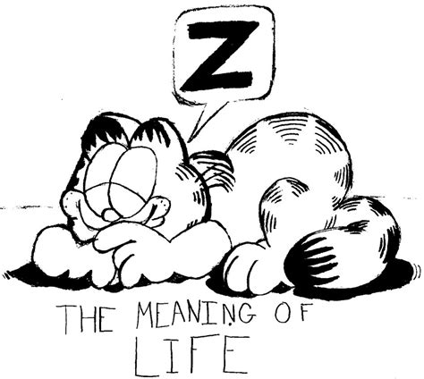 Sleeping Garfield by Cr4zyBoBBo0 on DeviantArt