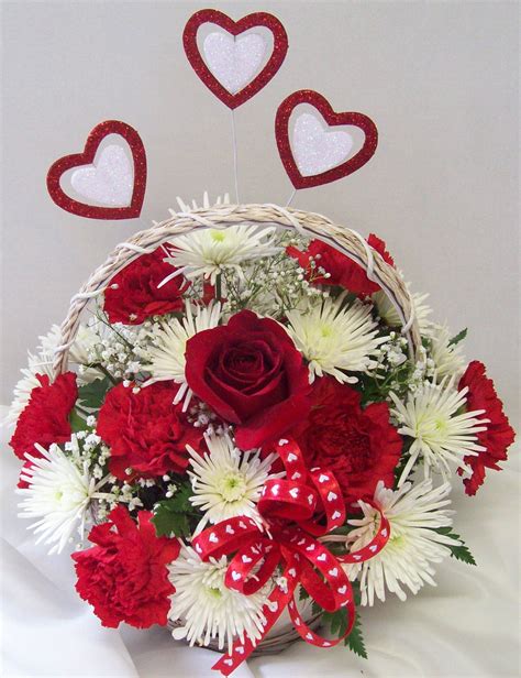 Valentines day flowers florist arrangements