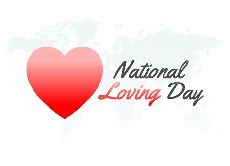 vector graphic of national loving day good for national loving day ...