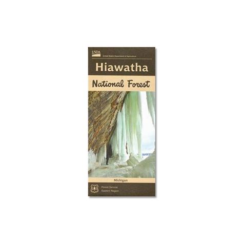 Hiawatha National Forest Folded Map - Explore Munising