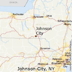 Johnson City Ny Map | Cities And Towns Map