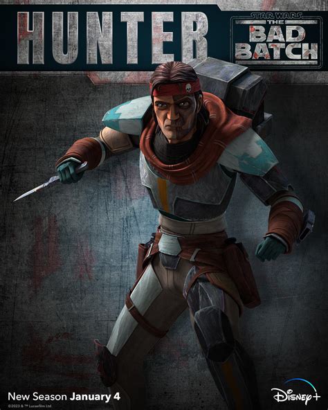 The Bad Batch Season 2 - Hunter Minecraft Skin